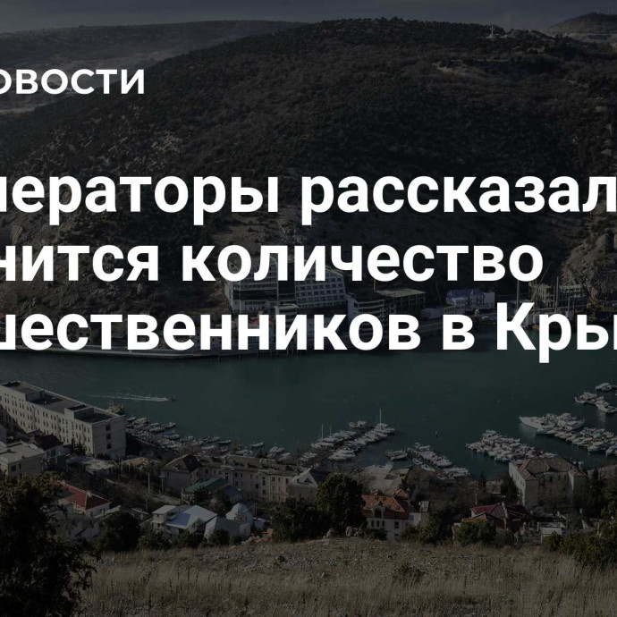 Туроператоры рассказали, как изменится количество путешественников в Крыму